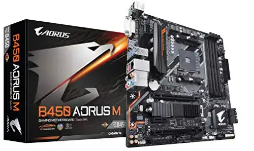 AM4-Mainboard Gigabyte B450 Aorus m AM4/B450/DDR4/S-ATA