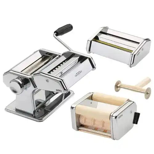 Die beste Nudelmaschine GEFU 28300 Pasta PERFETTA DE Luxe, 3 Aufsätze 2026 Test Bestseller Nudelmaschine GEFU 28300 Pasta PERFETTA DE Luxe, 3 Aufsätze
