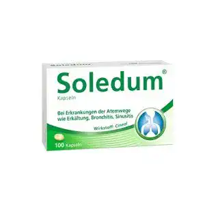 Erkältungskapseln Eukalyptusöl Soledum 100 mg, 100 St