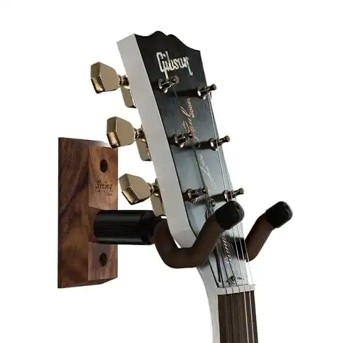Gitarren-Wandhalterung String Swing CC01K-BW – Gitarrenhalterung
