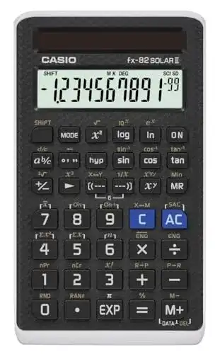 Solarrechner Casio FX-82SOLARII Standard Schulrechner
