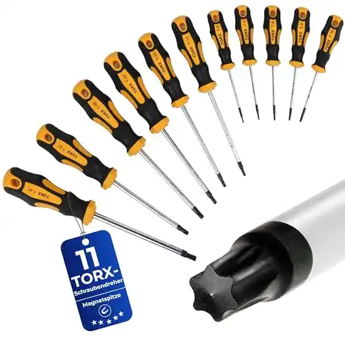 Die beste Torx-Schraubendreher-Set Deuba Schraubendreher Torx 11 tlg. 2026 Test Bestseller Torx-Schraubendreher-Set Deuba Schraubendreher Torx 11 tlg.