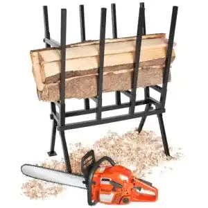 Sägebock TecTake Holz für Kettensäge – diverse Modelle