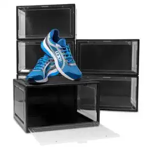 Schuhbox BITUXX LEX21 Stapelbar Aufbewahrungsbox Kunststoff