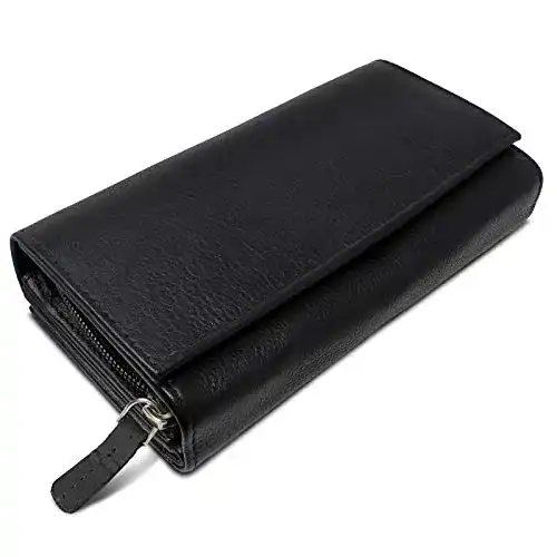 Geldbörse Damen ROYALZ ‘Orelia’ Vintage Leder Geldbörse