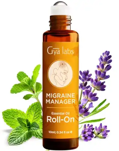 Kopfschmerz-Roll-on Gya Labs Migräne-Manager ätherisches Öl