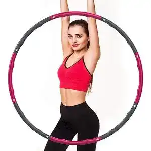 Hula-Hoop-Reifen 1,5 kg EOSVAP Hula Hoop Reifen Erwachsene, Hula Hoop Reifen für Fitness zur Gewichtsreduktion