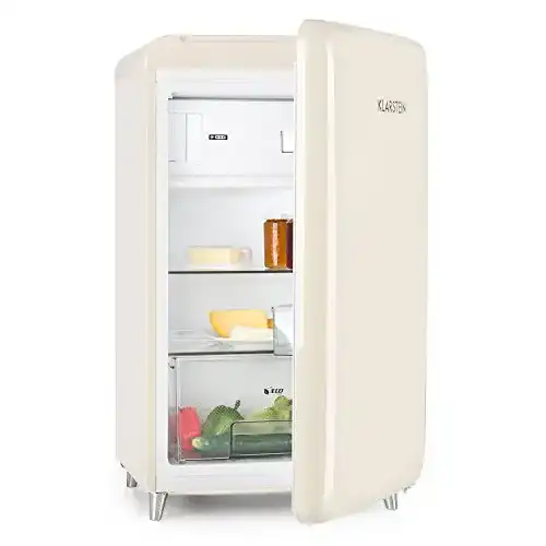 Retro-Kühlschrank Klarstein PopArt, mit Gefrierfach, 108 L