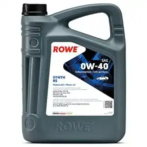 Motoröl 0w40 ROWE – 5 Liter HIGHTEC SYNTH RS SAE 0W-40