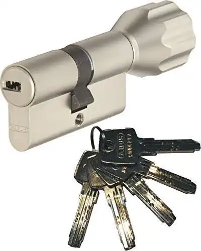 Knaufzylinder ABUS EC550 Profil- Länge Z30/K30mm mit 5 Schlüssel