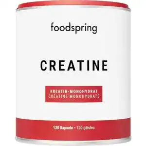 Creatin-Kapseln foodspring Creatine Kapseln, 120 Stück, Rein