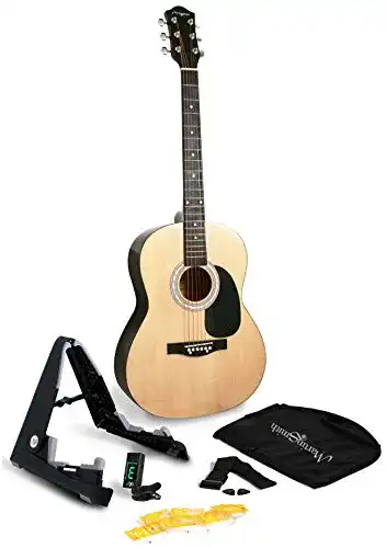 Anfänger-Gitarre Martin Smith Akustikgitarren-Set