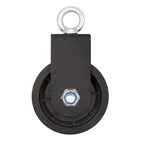 Umlenkrolle LFJ 90mm Seilrolle mit U Haltebügel, Block n für Seile