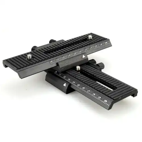 Makro-Einstellschlitten DSLRKIT Makro 4 Wege Einstellschlitten