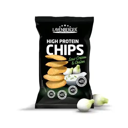 Protein-Chips Layenberger, Sour Cream & Onion, 75 g