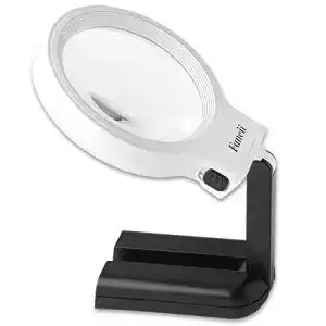 Standlupe Fancii FC Optics 10 LED Licht Beleuchtete Lupe
