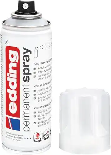 Klarlack-Spray edding 5200 Permanent Spray Klarlack 200 ml