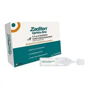 Allergie-Augentropfen ZADITEN Ophtha sine Lösung 20 St.