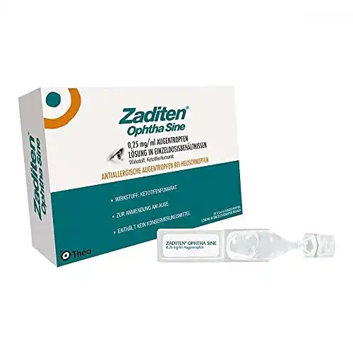 Allergie-Augentropfen ZADITEN Ophtha sine Lösung 20 St.