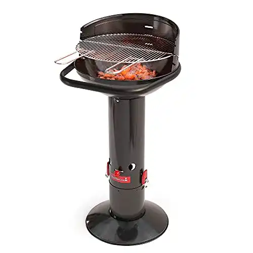Säulengrill Edelstahl Barbecook Säulengrill rund Standgrill