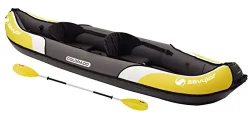 Kajak Sevylor Kanu aufblasbar Colorado Kit, 2 Personen Falt