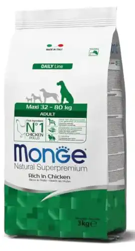 Monge-Hundefutter Monge Natural Superpremium ADULT RICH