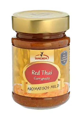 Rote Currypaste Sanchon Currypaste “Red Thai” (190 g) Bio