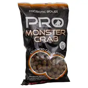 Starbaits-Boilies Starbaits – Probiotic Monstercrab Boilie 14mm 1Kg