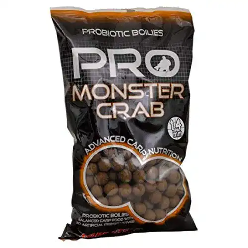 Starbaits-Boilies Starbaits – Probiotic Monstercrab Boilie 14mm 1Kg