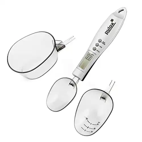 Löffelwaage PULOX PLW-100 von mit zwei Löffeln 25 ml und 45 ml