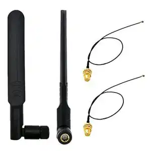 WLAN-Antenne WayinTop 2 Set 8dBi WiFi RP-SMA Dual Band