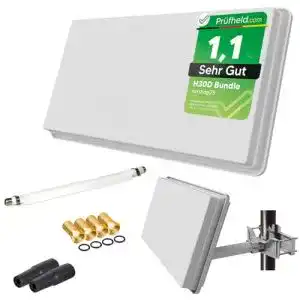 Selfsat-Flachantenne netshop 25 Set: SELFSAT H30D1+
