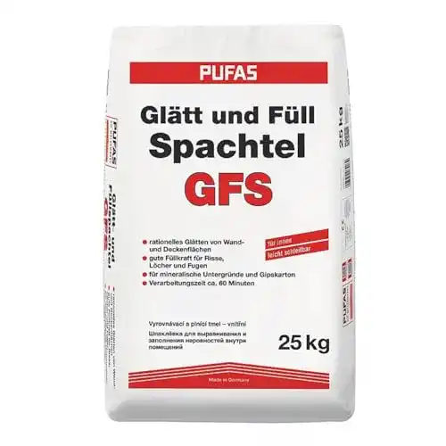 Glättspachtel Pufas Werk KG PUFAS Glätt- und Füllspachtel 25 kg