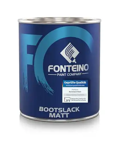 Klarlack Fonteino Bootslack, Matt Farblos für Holz 1L