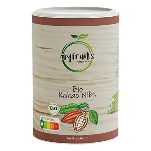 Kakaonibs myfruits ® Bio Kakao Nibs – ohne Zusätze, 450g