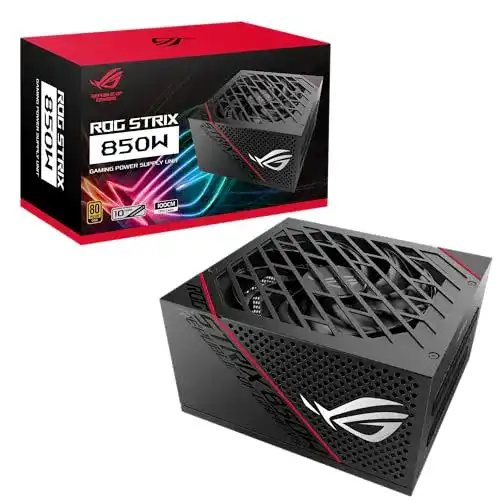 850W-Netzteil ASUS ROG Strix 850G Netzteil, 0dB-Kühlung