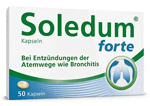 Erkältungskapseln Eukalyptusöl Soledum Kapseln forte 50 Kapseln
