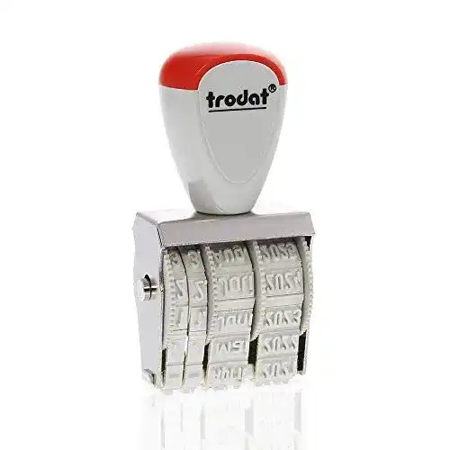 Datumsstempel Trodat 1010 Classic Deutsch, Monat abgekürzt