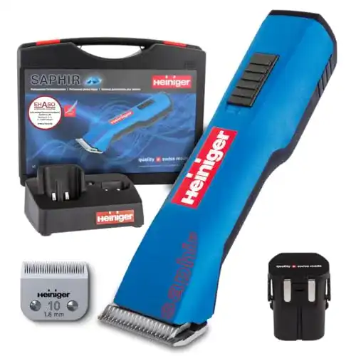 Profi-Hundeschermaschine Heiniger Saphir, kabellos, Blau