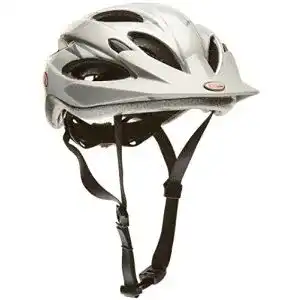Rennradhelm BELL Fahrradhelm Piston, white/silver dagger