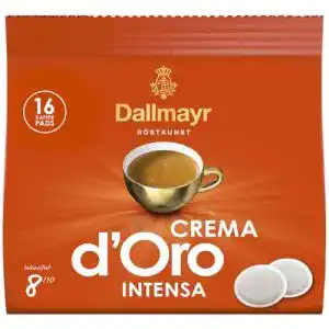 Kaffeepads Dallmayr Kaffee Crema d’oro Intensa, 5 x 16 Pads
