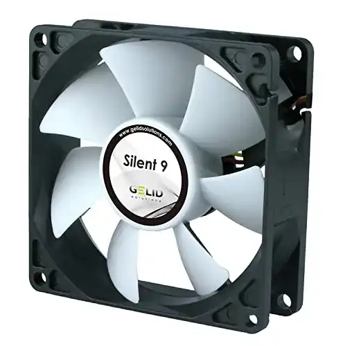 92mm-Lüfter Gelid Solutions Silent 9-3-Pin Lüfter Leiser Betrieb