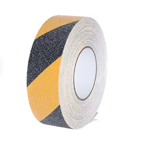 Klebeband schwarz-gelb TUKA-i-AKUT [20m x 50mm] Antirutsch