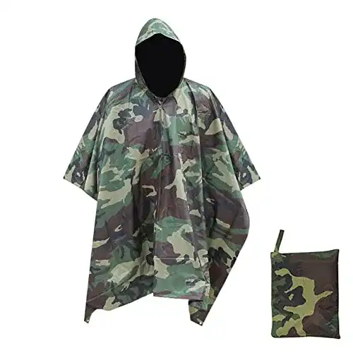 Regenponcho-Jagd HYCOPROT 3 in 1 Multifunktionaler