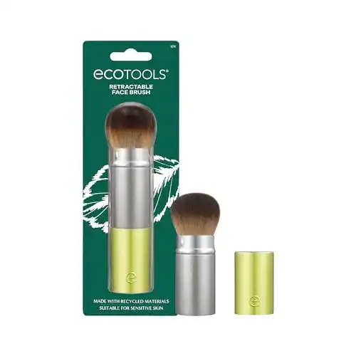 Puderpinsel ECOTOOLS Retractable Face Brush, Multiligual