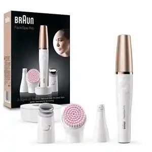Gesichtsepilierer Braun FaceSpa Pro SE912, All-in-One Beauty-Gerät