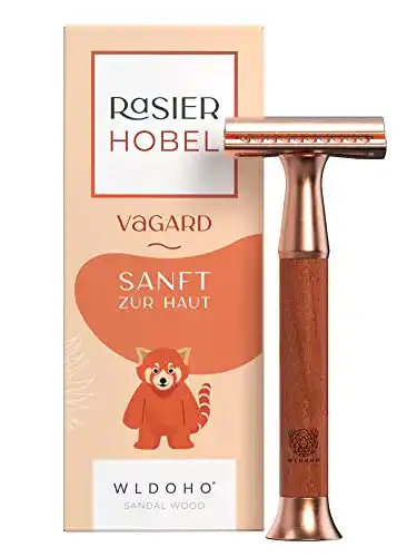 Nassrasierer Damen WLDOHO ® Rasierhobel Damen und Herren