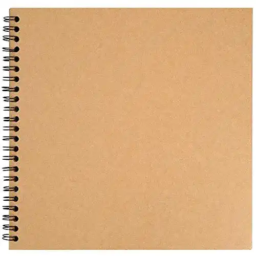 Scrapbook BELLE VOUS Album Fotoalbum Kraftpapier (80 Seiten)