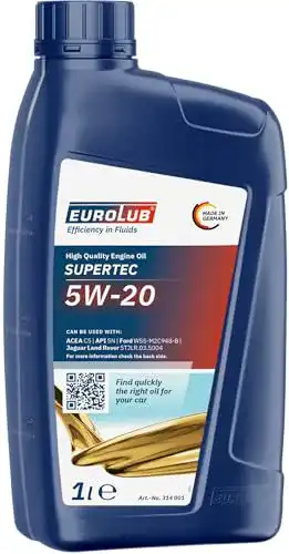 Motoröl 5w20 EUROLUB SUPERTEC SAE 5W-20 Motoröl, 1 Liter