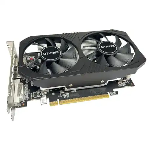 GeForce GTX 1050 Ti QTHREE GTX 1050 Ti 4GB Grafikkarte, 128-bit